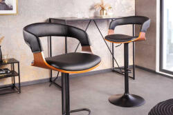 Uriela Design forgó bárszék Uriela dió / fekete