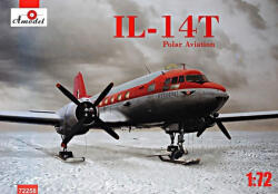 Amodel Ilyushin IL-14T polar aviation 1: 72 (AMO72258)