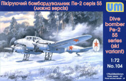 UniModels Dive Bomber Pe-2 1: 72 (UM104)