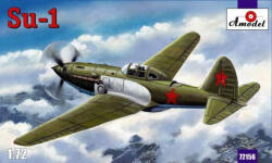 Amodel Sukhoi Su-1 Soviet fighter 1: 72 (AMO72156)