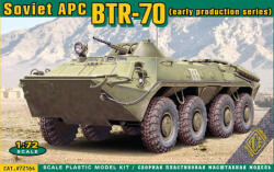 ACE BTR-70 Soviet armored personnel carrier, 1: 72 (ACE72164)