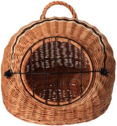 ATMOWOOD Fonott macskaszállító láda, természetes színű (PR003)