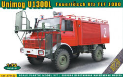 ACE Unimog U1300L Feuerlosch Kfz TLF1000 1: 72 (ACE72452)