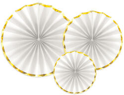  Dekoratív rozetták arany szélekkel