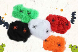  Piros pókháló halloween dekoráció