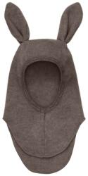 HUTTEliHUT Cagulă lână merinos fleece Huttelihut - Brown Melange