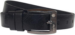 Alpe Leather Curea pantaloni barbati din piele naturala Negru 3.7cm CK200N