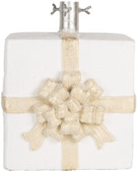 Clayre & Eef Suport brad Craciun ceramica alba crem 26x24x33 cm (6MG0116)