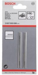 Bosch Set 2 cutite pentru rindele de 82mm, drept, cu carburi de tungsten, 40gr drept, carbur ProAdvanced PowerfulTools