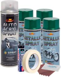 AVEX Kit complet reparatie si vopsire jante culoare Verde Metalizat, V4 (AVX-KVJ-VV4) - edanco