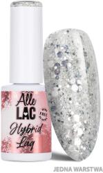 Allepaznokcie Oja Semipermanenta AlleLac 6g Hema Free Silver Glitter