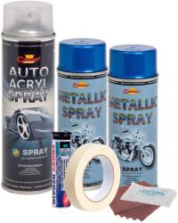 AVEX Kit complet reparatie si vopsire jante culoare Albastru Metalizat, V2 (AVX-KVJ-AV2) - edanco