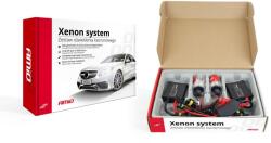 AMIO Kit XENON AC model SLIM, compatibil H4-3 BIXENON, 35W, 9-16V, 4300K, destinat competitiilor auto sau off-road (AVX-AM01942) - edanco