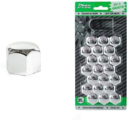 J-TEC Set capace prezoane 21 mm, culoare Crom (AVX-AMG21308) - edanco