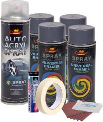 AVEX Kit complet reparatie si vopsire jante culoare Gri Inchis, V4 (AVX-KVJ-GRV4) - edanco