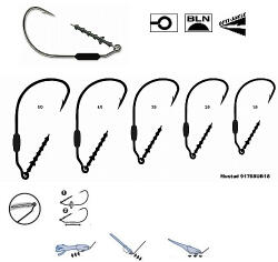 Mustad Carlige Offset Mustad Power Lock Plus 91768kh, Nr 2 0, 3 Buc Plic (m.91768kh.02)