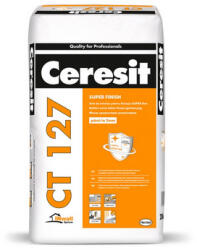Ceresit Glet pentru finisaje fine la interior pe baza de ciment 20kg Ceresit CT 127 (5087093)