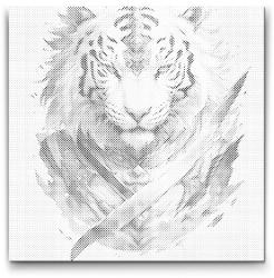  PontPöttyöző - Verhetetlen Méret: 50x50cm, Keretezés: Műanyagtáblával, Szín: Fekete