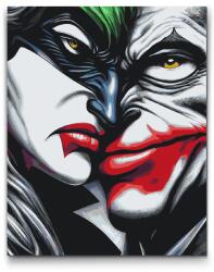  Festés számok szerint - Melyik oldalon állsz? 2 Méret: 30x40cm, Keretezés: Keret nélkül (csak a vászon)