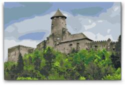  Festés számok szerint - Lubowna vára 3 Méret: 40x60cm, Keretezés: Műanyagtáblával