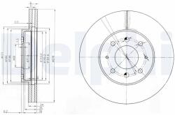 DELPHI Disc frana DELPHI BG3810 (BG3810)
