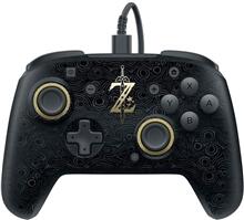 PowerA Breath of Wild Faceoff Deluxe Wired Pro Controller