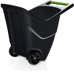 Europlast Kerti kocsi 85 l fekete kerekes műanyag Talicska