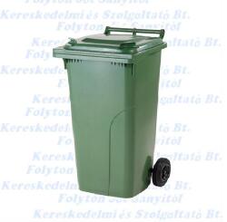Europlast Kuka 140l zöld kerekes kültéri háztartási szemetes CE