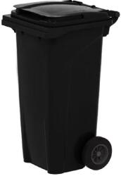 PlastikGogic Kuka 120l háztartási szemetes fekete CE (antracit)