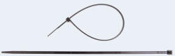  Kábelkötegelő (kötöző) Nylon fekete, 300x3, 6mm