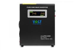 VoltPolska Volt Polska SINUS PRO 800 12/230V (500W/800VA) szünetmentes tápegység (VP-3SP098012W)