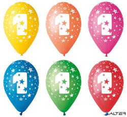  Léggömb, 26 cm, számos, 1 (11-PRINT1) - alter