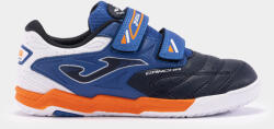 Joma CANCHA JR 2403 Gyerekcipő - 32 Méret, Sötétkék/Királykék/Narancssárga/Fehér