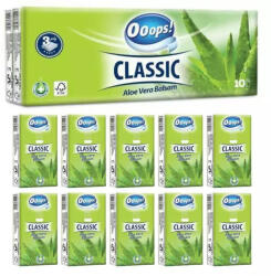 Ooops! Papír Zsebkendő Aloe 3R 10X10 db