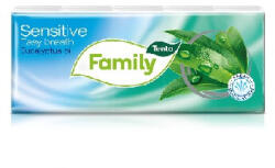 Tento Papír Zsebkendő 3 Rétegű Eucalyptus 10X10 db