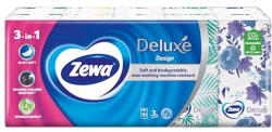 Zewa Papírzsebkendő Deluxe Design 3 rétegű 10x10 darabos