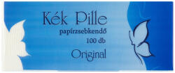 BSW Papírzsebkendő 3 Rétegű Kék Pille 100 db-os - fizz