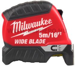 Milwaukee Prémium Széles Mágneses Mérőszalag (2. gen) 5m/16ft-35mm (4932499208)