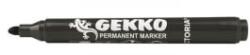 Victoria Alkoholos marker, 1-3 mm, kúpos, , 'Gekko', fekete (TVI4604FK) (TVI4604FK)
