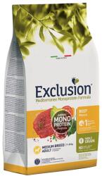 Exclusion Monoprotein Formula Medium Breed száraz kutyatáp - marha 3 kg