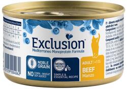 Exclusion Mediterraneo Monoprotein Formula Adult Cat konzerv - marha 85 g