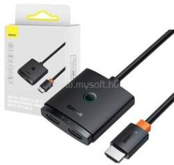 BASEUS B01331105111-01 - HDMI Switch 1m (fekete) (B01331105111-01) (B01331105111-01)