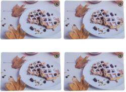 Pufo Tányértartó készlet asztali tálaláshoz, Pufo Dessert modell, 4 db, 44 x 29 cm (Pufo2857D)