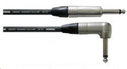Cordial CXI 6 PR 2 x Jack 6, 3mm mono hangszer kábel 90° (CXI 6 PR)
