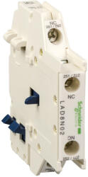 Schneider Electric TeSys D - LAD8N02 - Segédérintkező blokk, oldalsó, 2NY, csavaros csatlakozás (LAD8N02)