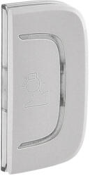 Legrand MyHome (Valena Allure) fényerőszabályzás jobb oldali burkolat, aluminium, LEG755474 (755474)