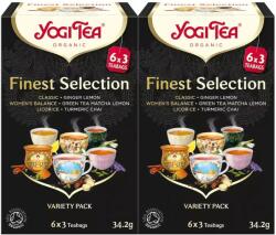 YOGI TEA 2x Finest Selection bio tea készlet, 34.2 g