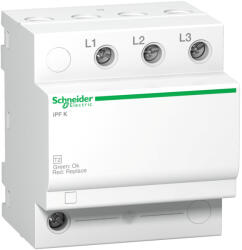 Schneider Electric Acti9 iPF K - A9L15597 - túlfeszültség - korlátozó, fixbetétes, 20kA, 3P, 340V (A9L15597)