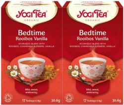 YOGI TEA 2x Bi esti tea készlet rooibossal és vaníliával, 17 tasak, 30.6 g