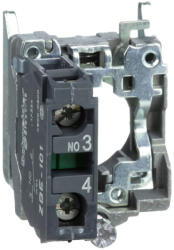 Schneider Electric Harmony XB4 - ZB4BZ101 - fém rögzítőaljzat és érintkezőblokk, 1NO (ZB4BZ101)